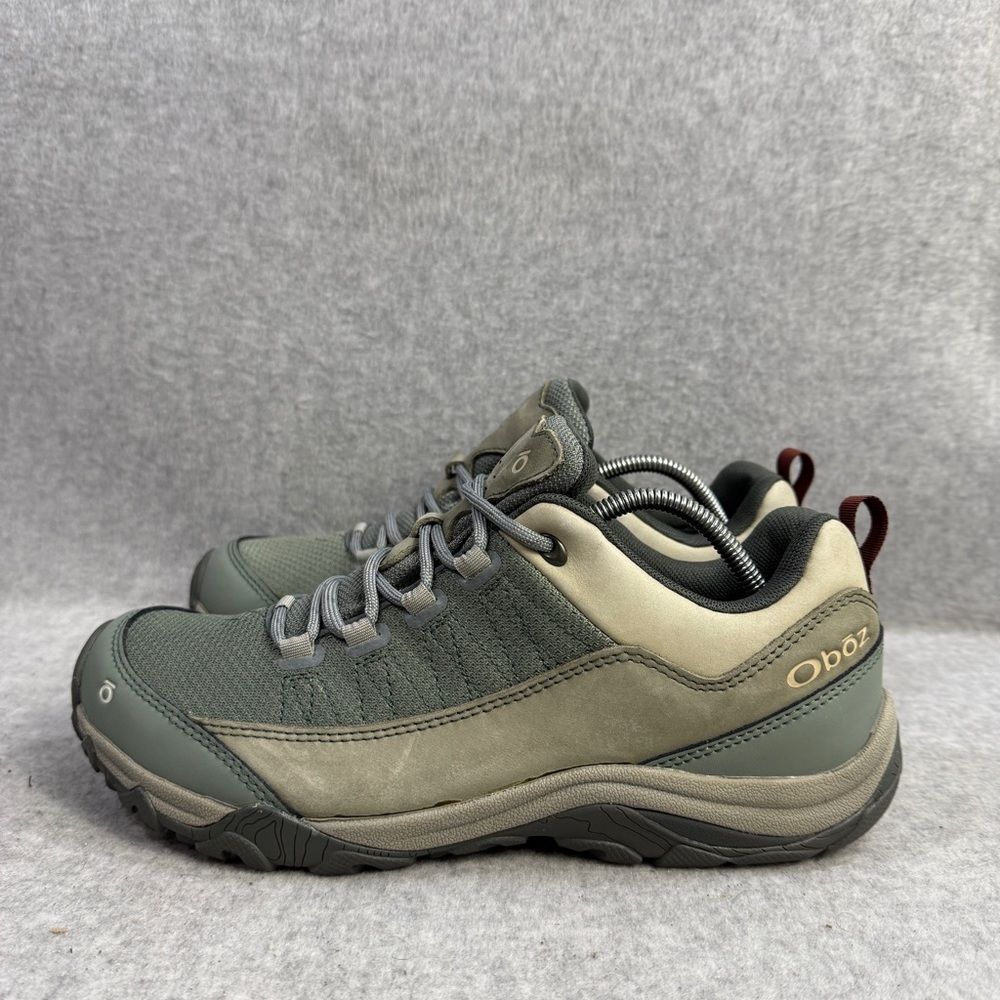 Oboz Shoes Womens Size 9 Grey Low Top Athletic Trail Hiking Running Sneakers